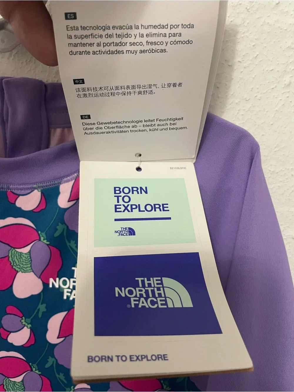 The North Face Amphibius Sun Rash Guard  Swimsuit Baby Girls 18-24 Months New